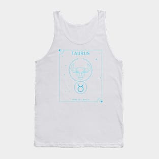 Taurus Bull Zodiac Tank Top